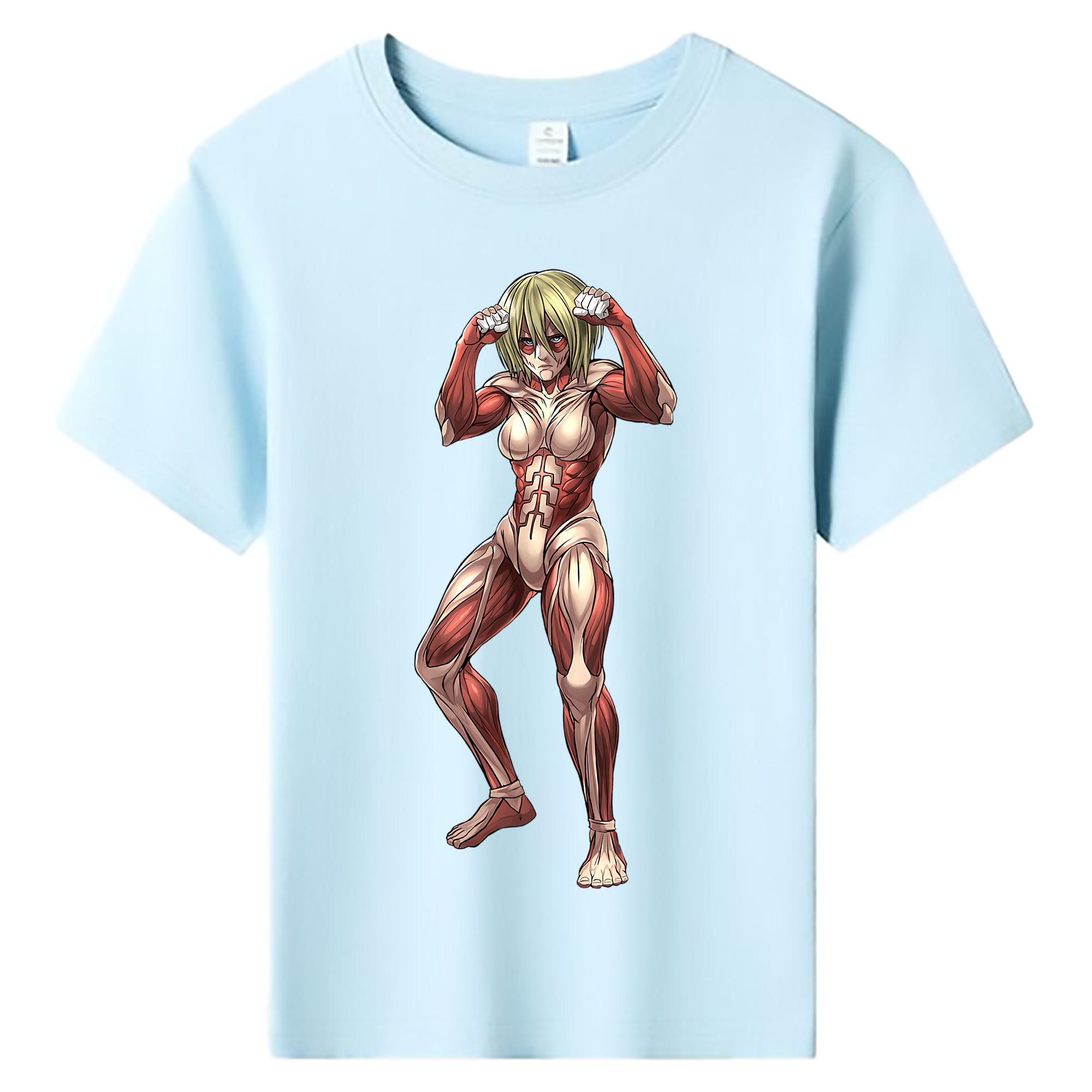 （画像用） 進撃の巨人 Attack on Titan 綿100％キッズTシャツ（フロントプリント）